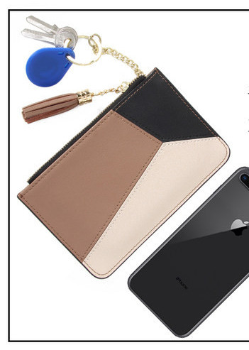 Ženska torbica za sitni novac s resicama