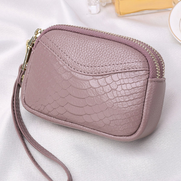 Portofel de dama din piele ecologica - cu doua compartimente