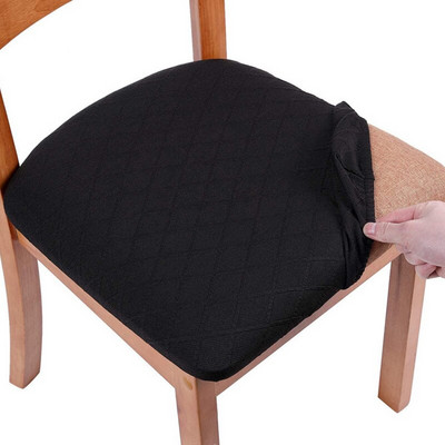 Poťah na jedálenskú stoličku, žakárový spandex, ochranný poťah, strečový poťah na kuchynskú stoličku, hotelovú banketovú elastickú poťahovú látku