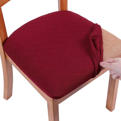 Poťah na jedálenskú stoličku, žakárový spandex, ochranný poťah, strečový poťah na kuchynskú stoličku, hotelovú banketovú elastickú poťahovú látku