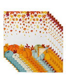 Hálaadás őszi sütőtök juharlevelű szalvéták szett Születésnapi bankett esküvői dekoráció Szalvéták Étterem kellékek Asztali szalvéták