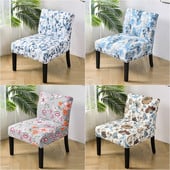 Accent kar nélküli székhuzat Virágok Levelek Kanapéágy Huzatok Stretch Szék Üléshuzatok Elasztikus Heverő Bútorvédő Huzatok