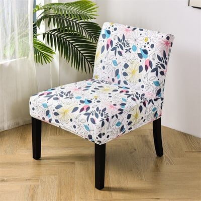 Accent kar nélküli székhuzat Virágok Levelek Kanapéágy Huzatok Stretch Szék Üléshuzatok Elasztikus Heverő Bútorvédő Huzatok