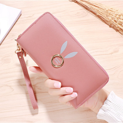 Portofel casual de damă din piele ecologică cu mâner