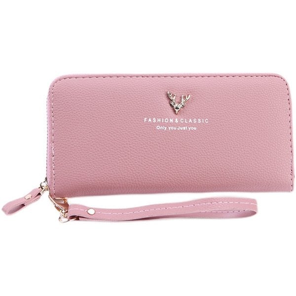 Portofel casual de damă din piele ecologică cu mâner