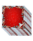 Pom de Crăciun Moș Crăciun Elk Servețele cadou Set de pânză Față de masă Moale Bucătărie Servețele de Crăciun