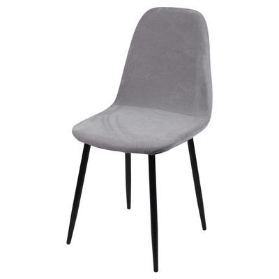 Aksominis kėdės užvalkalas Tamprūs užvalkalai Elastingi sėdynių kėdžių užvalkalai Valgomojo Baras Biuro vakarėlis Trumpas Atgal 1/2/4/6