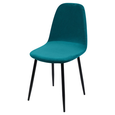 Aksominis kėdės užvalkalas Tamprūs užvalkalai Elastingi sėdynių kėdžių užvalkalai Valgomojo Baras Biuro vakarėlis Trumpas Atgal 1/2/4/6