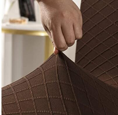 Vandeniui atsparus vienspalvis sijono kėdės užvalkalas Storesnis tamprus audinys kėdžių užvalkalai valgomojo banketų vestuvių kėdės dekoravimui