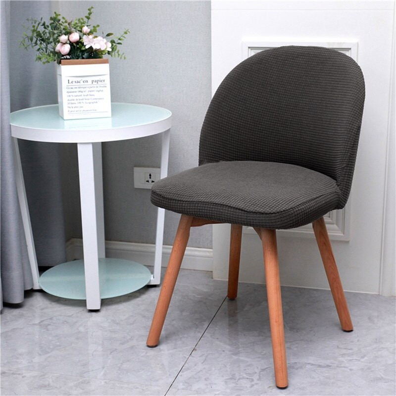 Zakrivljene navlake za stolice s niskim naslonom navlake za stolice s blagovaonicom Navlake za sjedala u skandinavskom stilu Restoran Hotelski bar Dekor
