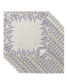 Levandų gėlių servetėlių rinkinys Šventiniam banketui vestuvių dekoravimui arbatos rankšluostis virtuvės pietų stalo servetėlės