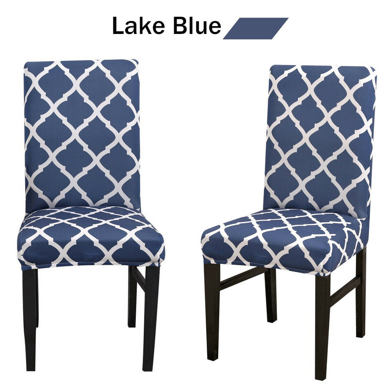 Pakuotė 1/2/4 Strech kėdės užvalkalas Universalus spandex kėdės užvalkalas Valgomojo kėdžių apsauga Slipcovers Namų dekoravimui (BE kėdės)