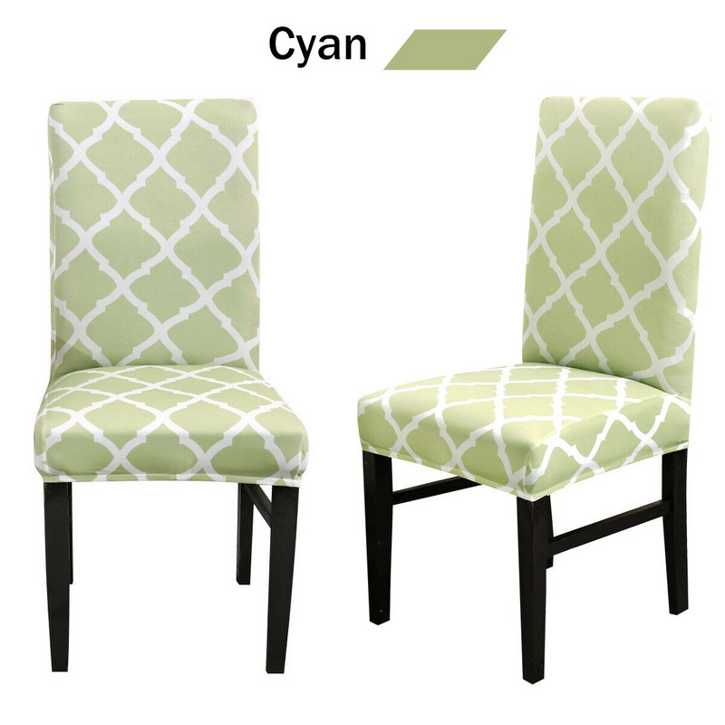 Pakuotė 1/2/4 Strech kėdės užvalkalas Universalus spandex kėdės užvalkalas Valgomojo kėdžių apsauga Slipcovers Namų dekoravimui (BE kėdės)