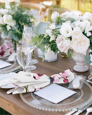 Ακουαρέλα Λουλούδια Ροζ υφασμάτινες χαρτοπετσέτες Σετ Εορταστικό Δείπνο Διακόσμηση γάμου Πετσέτα κουζίνας Τραπεζοπετσέτες τραπεζιού