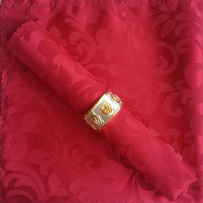 TECHOME 10db 48x48cm Asztali szalvéták Négyzet alakú vászon poliészter szövet Születésnapra Karácsonyi Fesztivál Otthon Hotel Party Vacsora szalvéta