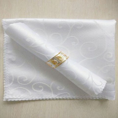 TECHOME 10db 48x48cm Asztali szalvéták Négyzet alakú vászon poliészter szövet Születésnapra Karácsonyi Fesztivál Otthon Hotel Party Vacsora szalvéta