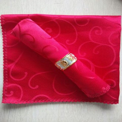 TECHOME 10db 48x48cm Asztali szalvéták Négyzet alakú vászon poliészter szövet Születésnapra Karácsonyi Fesztivál Otthon Hotel Party Vacsora szalvéta