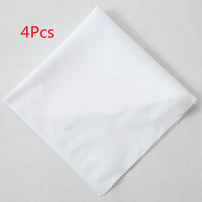 4 ks 48X48CM polyesterové obrúsky na stôl, utierky, štvorcové saténové, vreckovky na vreckovky, svadobné, narodeninové, domáce, párty, hotelové dekorácie