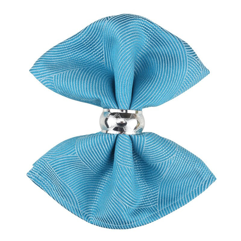 1 бр. Северна Европа Жакардови салфетки Плат Ресторант Изящни подложки Домашен текстил Сватбена декорация Прибори за хранене Аксесоари