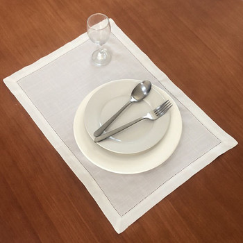 12 τεμ. χαρτοπετσέτες Cotto Εστιατόριο Πανί Διακοσμητικό χαρτοπετσέτας Επαναχρησιμοποιήσιμο Λευκό Βαμβακερό λινό υφασμάτινο τραπεζοπετσέτες για γαμήλιο πάρτι