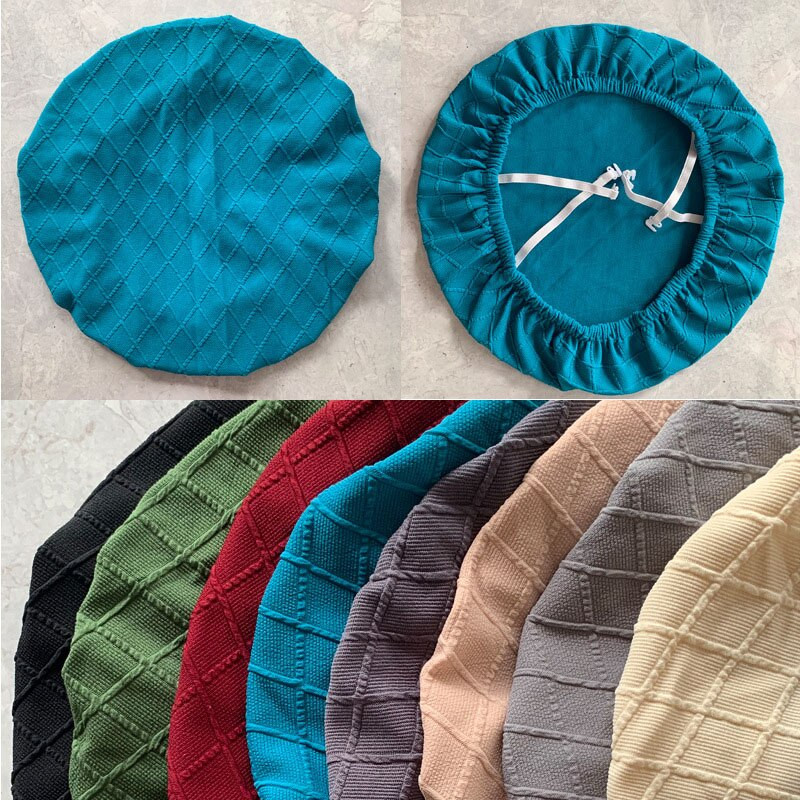 Ebédlői szék ülőhuzat Stretch jacquard étkezőszék huzatok Bútorvédő konyhai bankett parti szék huzatok