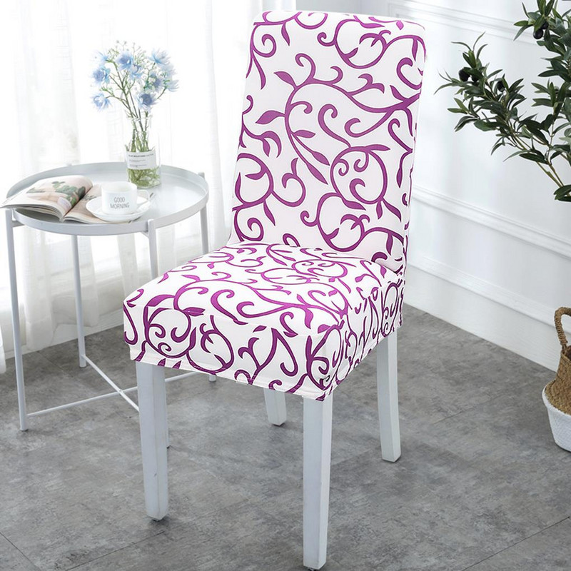 Жакардови калъфи за столове спандекс за сватбена трапезария Офис банкет Housse De Chaise Калъф за стол за дома Хотел Универсален