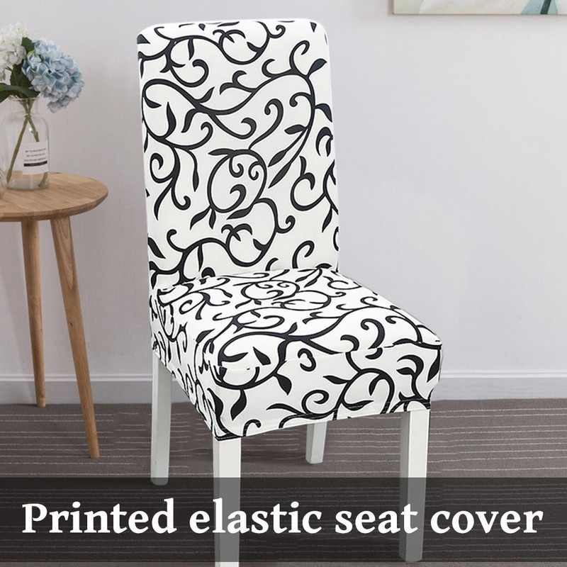 Жакардови калъфи за столове спандекс за сватбена трапезария Офис банкет Housse De Chaise Калъф за стол за дома Хотел Универсален