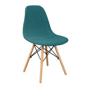 Нови кадифени еластични едноцветни калъфи за столове Поларено руно Калъф за стол без рамки Трапезария Хотел Банкет Сватба Калъф за седалка