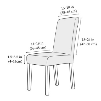 1/2/4/6PCS Кадифени плюшени калъфи за трапезни столове Разтегливи едноцветни калъфи Протекторни калъфи за столове против замърсяване за банкетна сватба