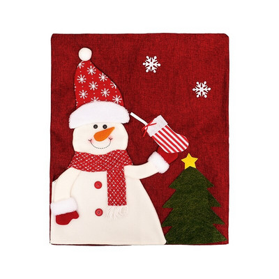 Karácsonyi étkező székhuzat Spandex elasztikus székhuzat tok Stretch székhuzatok Party Hotel bankett házhoz