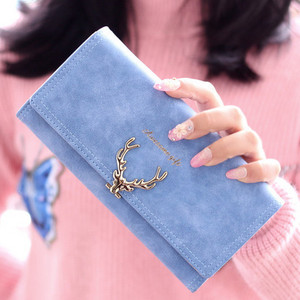 Portofel de dama model nou cu pliu triplu