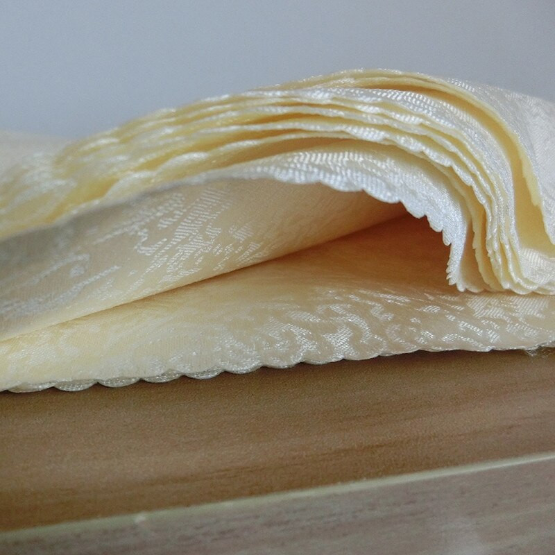 10db/Szett Nyomtatás Virágos asztali szalvéta 48x48cm Esküvői bankett dekoráció Zsebkendő Party Étterem Otthoni barkács szalvéta