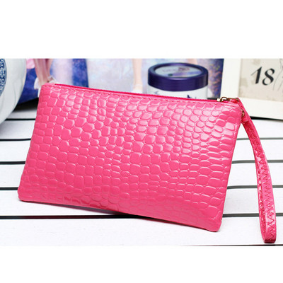 Portofel de dama din piele ecologica cu efect 3D