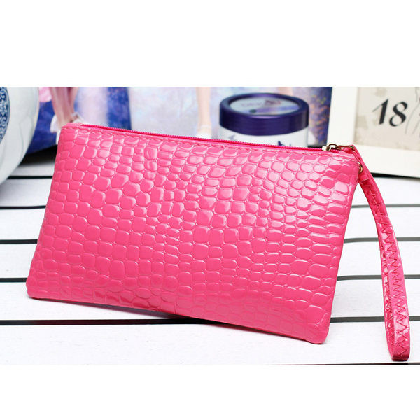 Portofel de dama din piele ecologica cu efect 3D