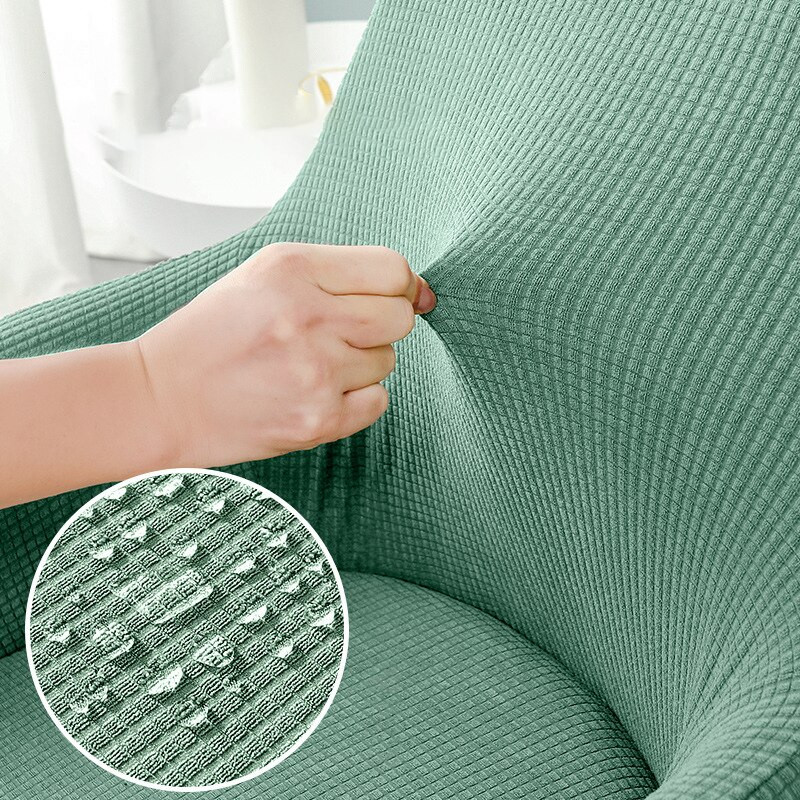 1 vnt. aukšto porankio kėdės užvalkalas, viskas įskaičiuota, tamprus sėdynės apsauginis makiažas valgomojo užvalkalas, elastingas užvalkalas