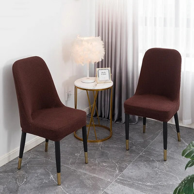 Restorano lenktas kėdės sėdynės užvalkalas „Four Seasons“ universalus minkštas vilnonis kėdės užvalkalas, labai elastingas kėdės apsauginis užvalkalas