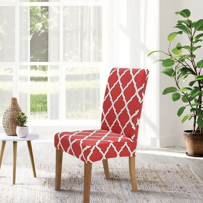 Székhuzatok étkezőhöz 4 db-os Stretch étkező székhuzat Konyhai székhuzat otthonra vagy bulira