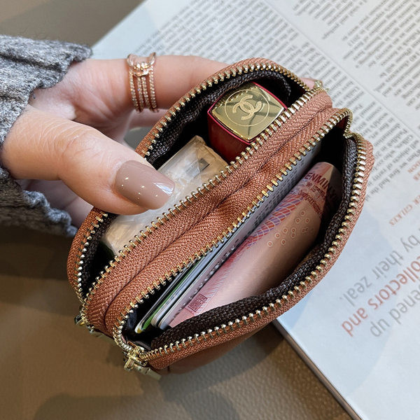 Portofel de dama textil cu inima