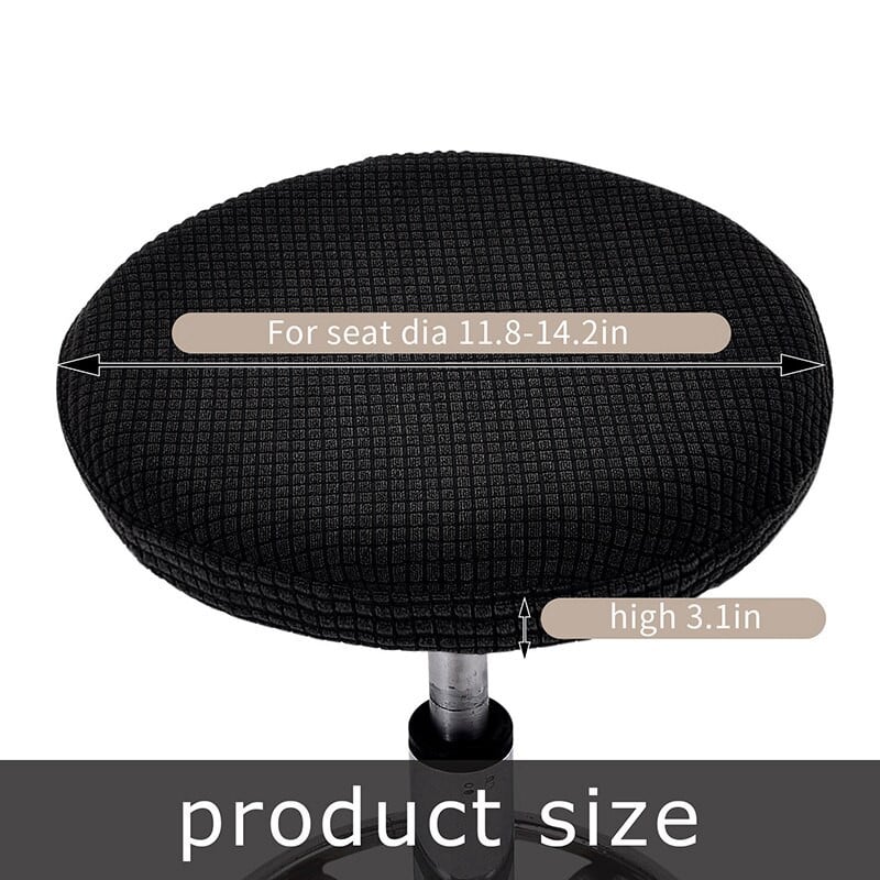 Husa scaun de bar Husa scaun rotund lavabila perna scaun husa scaun pentru nunta hotel banchet Fundas Para Sillas