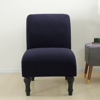 1/2 τμχ Κάλυμμα καρέκλας χωρίς μπράτσο Stretch καλύμματα καρέκλας Τραπεζαρίας Μονόχρωμο προστατευτικό επίπλων Δείπνο Hotel Velvet Home Slipcovers 2021