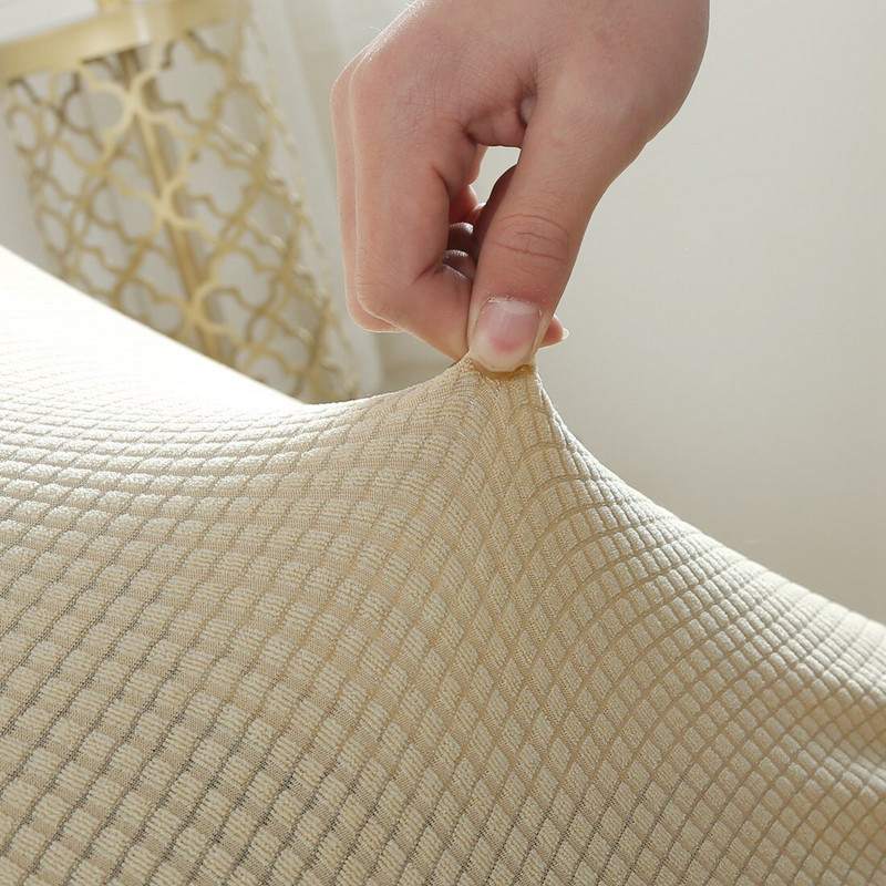 1/2 τμχ Κάλυμμα καρέκλας χωρίς μπράτσο Stretch καλύμματα καρέκλας Τραπεζαρίας Μονόχρωμο προστατευτικό επίπλων Δείπνο Hotel Velvet Home Slipcovers 2021