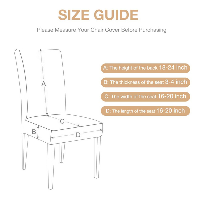 Jacquard navlaka za blagovaonske stolice Rastezljiva navlaka Zaštitna torbica za stolice Navlake za sjedala za kuhinju Hotel Banquet Sillas De Comedor
