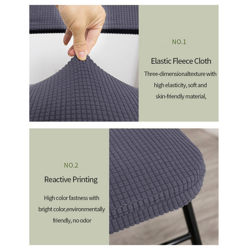 1/2/4/6 vnt. sulankstomas kėdės užvalkalas, padalintas tamprus sėdynės užvalkalas biuro viešbučiui, elastingas kėdžių užvalkalas namas banketų namų dekoravimui