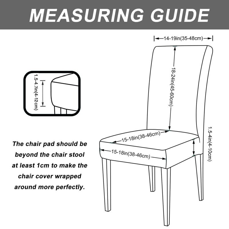 Καλύμματα καρέκλας τραπεζαρίας Spandex Jacquard Υδατοαπωθητικά αφαιρούμενα ελαστικά καλύμματα καρέκλας για έπιπλα γάμου κουζίνας