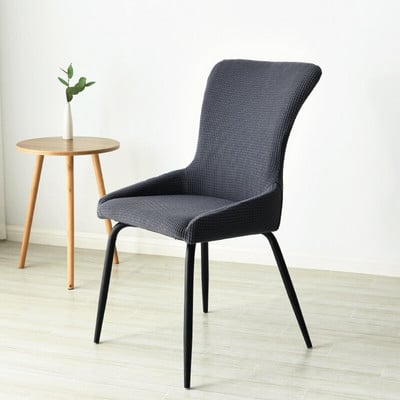 1 db szék üléshuzat Spandex Slipcovers Protector Tok Stretch konyhai szállodai banketthez Kivehető puha széklethuzatok