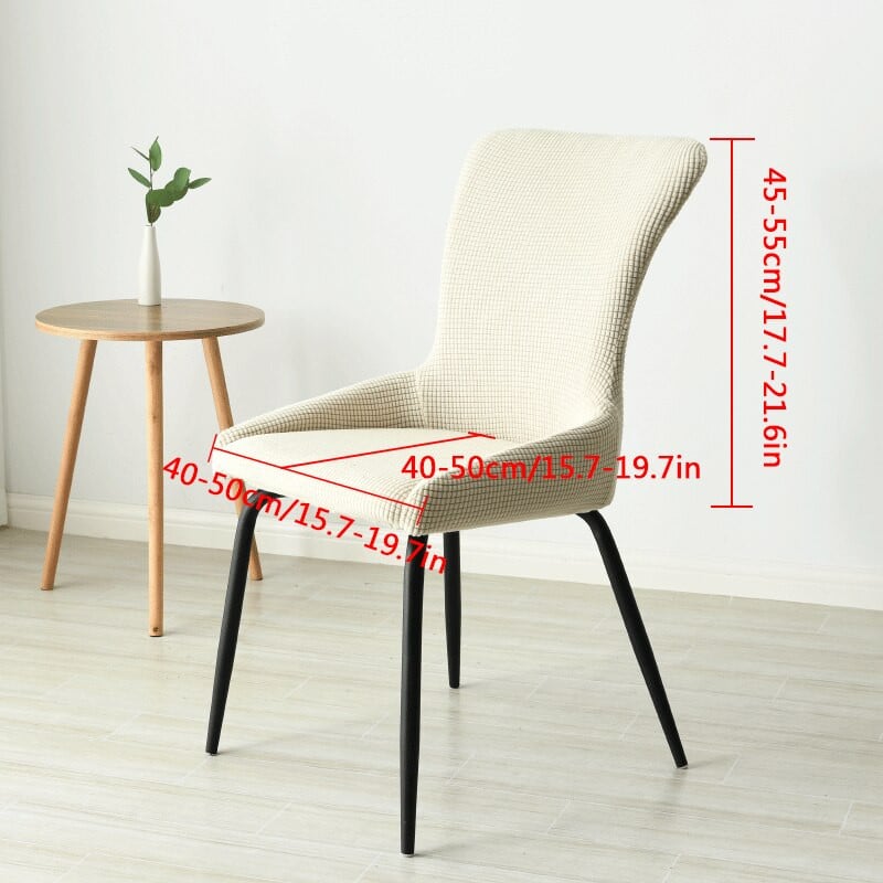 1 db szék üléshuzat Spandex Slipcovers Protector Tok Stretch konyhai szállodai banketthez Kivehető puha széklethuzatok