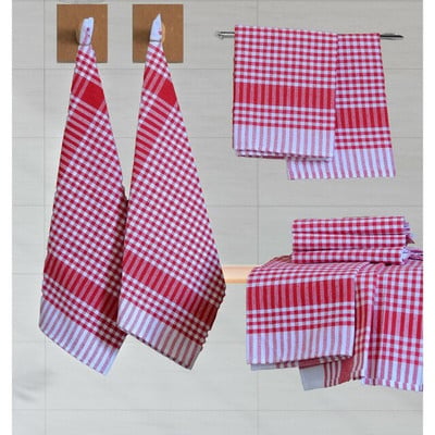 10-dielna sada utierok a obrúskov 50x70cm, bavlnené ľanové prestieranie, mäkká podložka na jedálenský stôl, kockovaná do kuchyne, večera, čistenie a sušenie