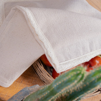 Комплект ленени салфетки Vivamaison от 4 броя, кухненски кърпи, комплект кърпи за чай, органични изпрани ленени салфетки, турска ленена кърпа за ръце