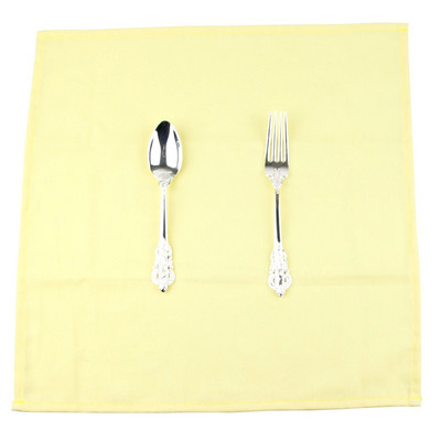 10 DB koktélszalvéta parti esküvői terítő vászonszalvéták pamut szalvéták mosható 40cm*40cm konyhai cikkek lakberendezés