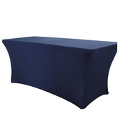 TECHOME 4/5/6/8/10FT Įtemptas stačiakampis staltiesės kokteilis pokylių stalo dangtis spandex staltiesė Vestuvių vakarėlis viešbučio namuose